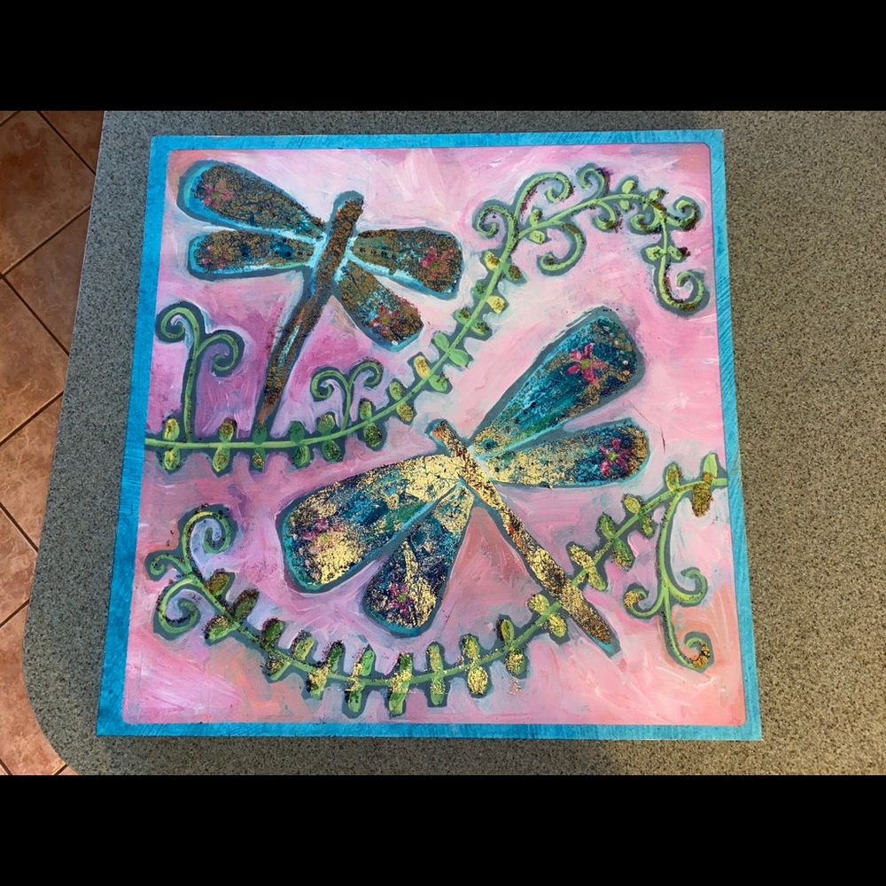 Dragonfly Fabric Canvas